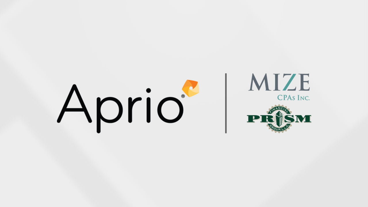Aprio expands U.S. Midwest with Mize CPAs, Prism Financial Group deal