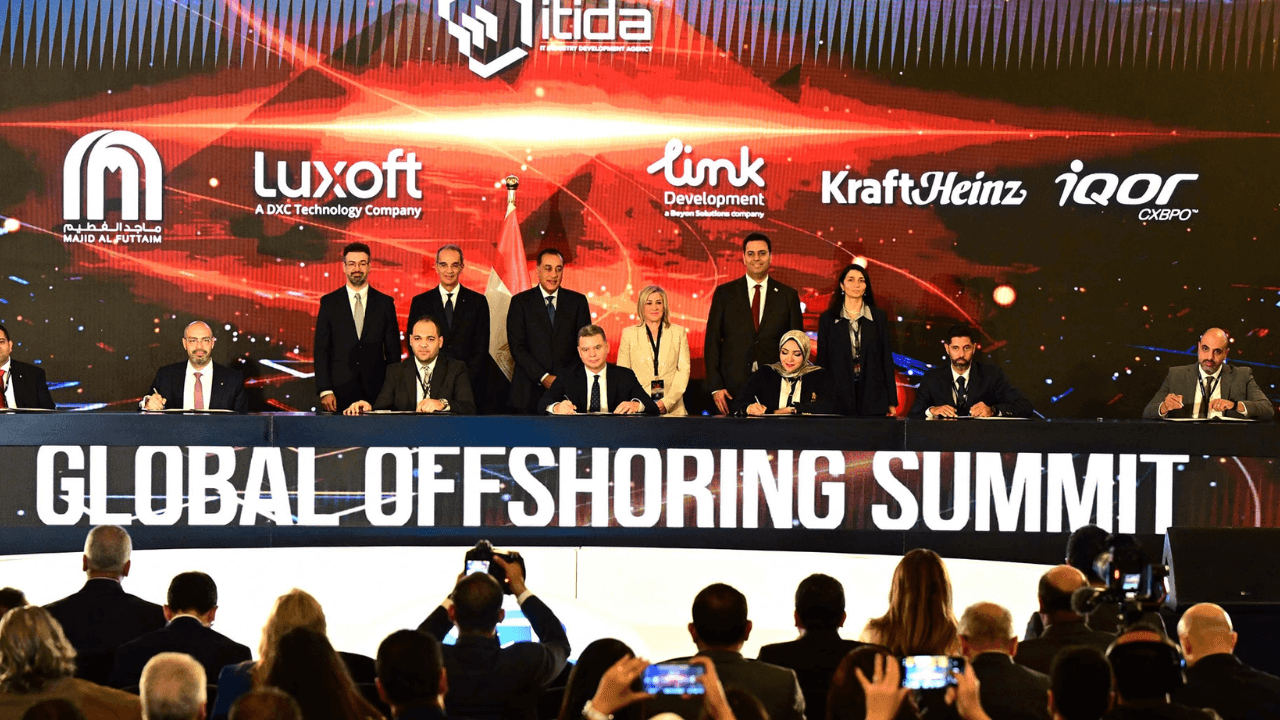 Egypt signs 55 outsourcing deals, aims to create 75,000 jobs by 2028