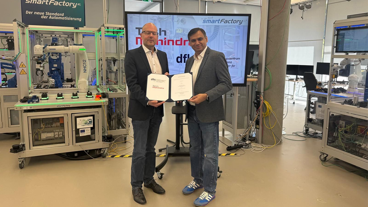 Tech Mahindra partners with DFKI to develop AI smart factory solutions