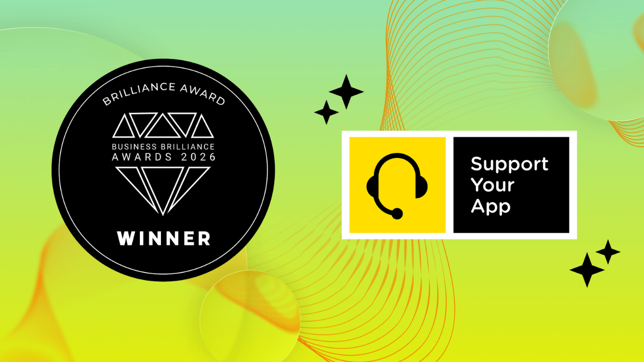 SupportYourApp wins four Business Brilliance Awards in 2026